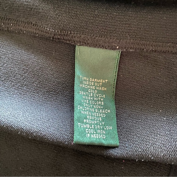 Lauren Ralph Lauren Active Size Large Sporty Lightweight Jacket Full Zip Pockets - Picture 9 of 14